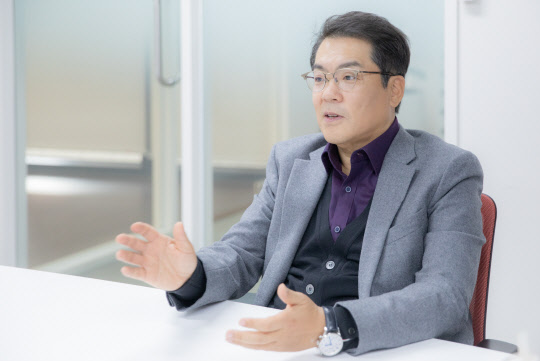 홍성완 클루커스 대표 D파이오니어 인터뷰. 박동욱기자 fufus@